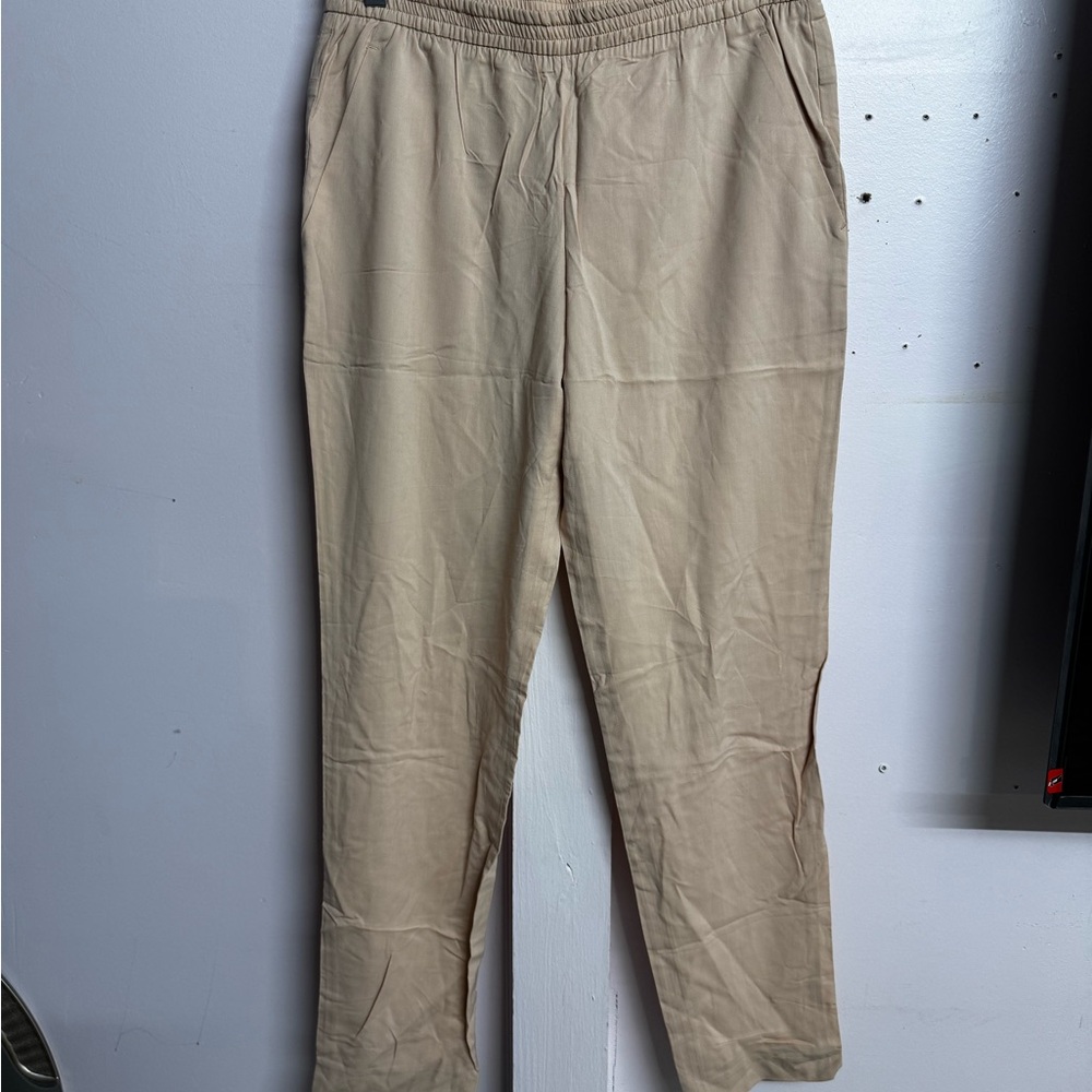 Theory Peach Trousers